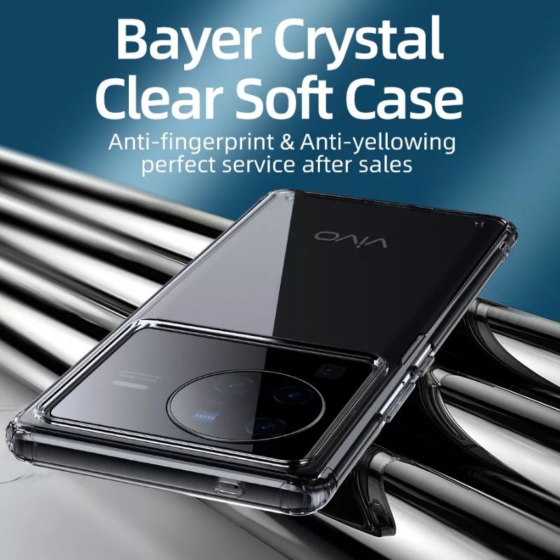 Casing Vivo X80 X80 Pro Crystal Clear Soft Case Vivo X80 Vivo X80 Pro Cover