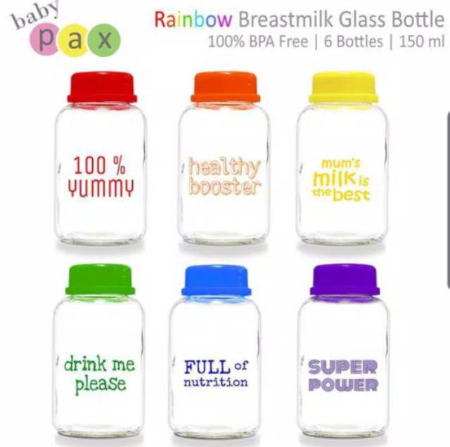 Botol babypax isi 6 Wajib beli Bubble