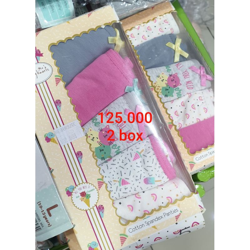 JASTIP CELANA DALAM/UNDERWARE YOUNG HEARTS (SALE)