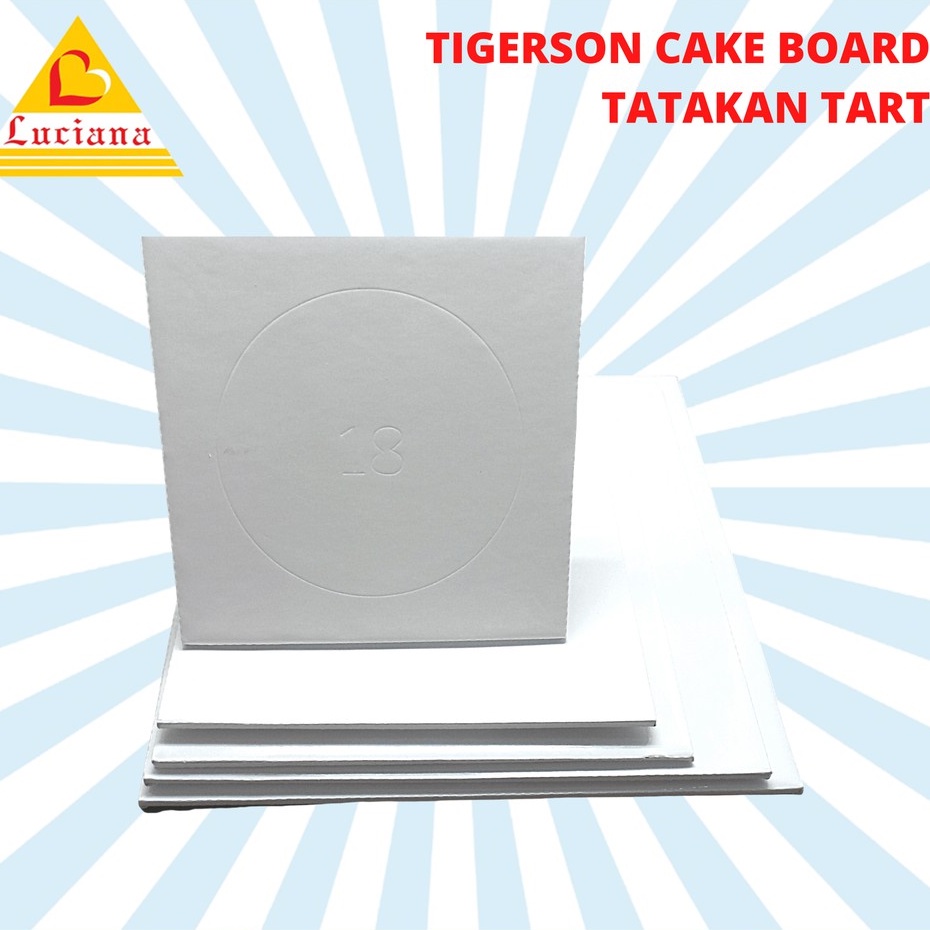 NICOLE CAKE BOARD/CAKE BASE/TATAKAN KUE TART/ALAS TART