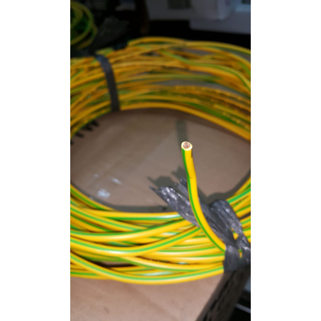 SUPREME NYA 6mm / Kabel tunggal / Kabel grounding arde eceran ( Per 1mtr )