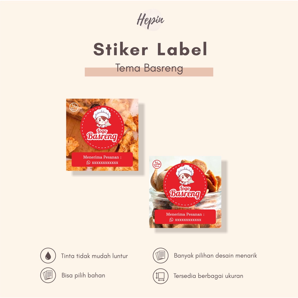 

stiker Label BASRENG - Stiker Kemasan - Stiker Produk Makanan Free Desain