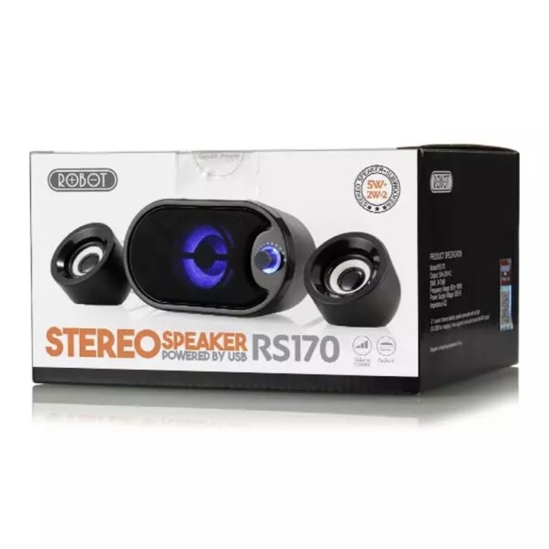 robot RS170 stereo speaker