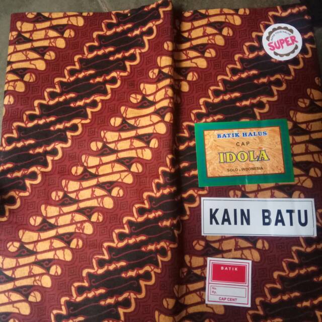 KAIN BATIK MURAH//MOTIF SOGAN//MEREK IDOLA