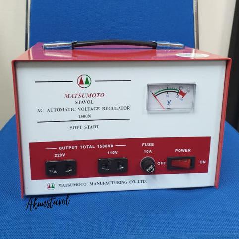 Stavolt Matsumoto 1500N - Stabilizer Listrik 1500Watt