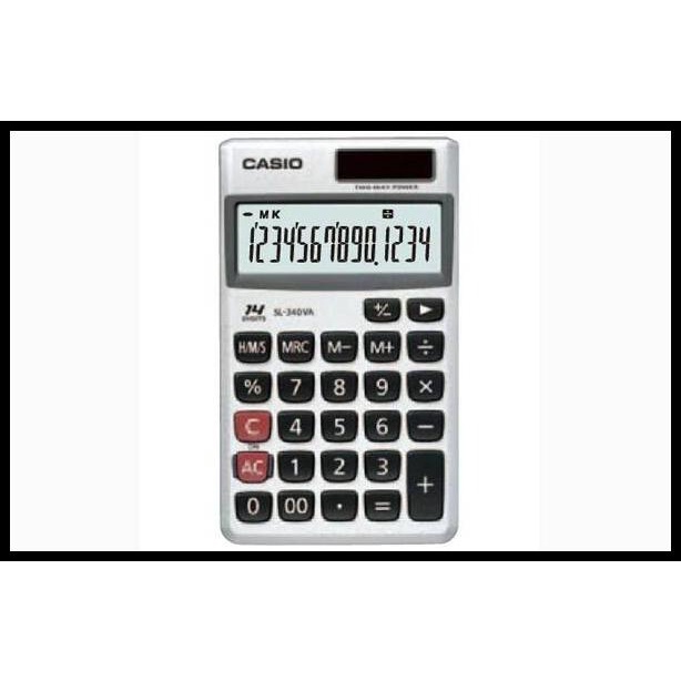 

Casio Sl-340Va - Kalkulator Saku/Calculator Pocket