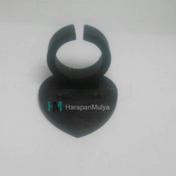 ➫ Holder Mic Skrup / Dudukan Stand Capit Jepit Microphone Bentuk Hati ➨