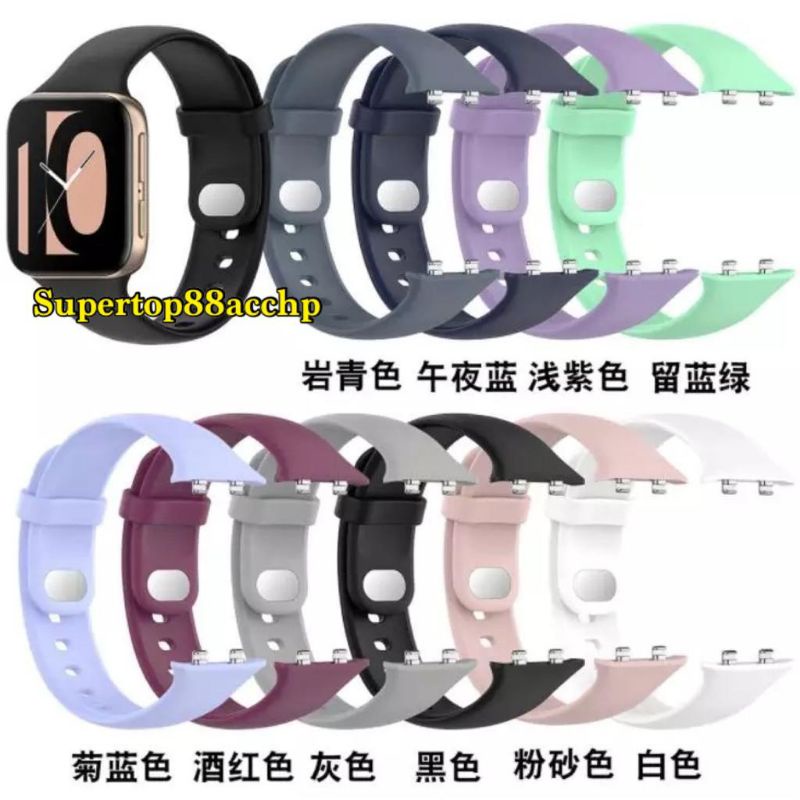 Strap Rubber Oppo Watch 41mm 46mm Tali Jam Smartwatch OPPO