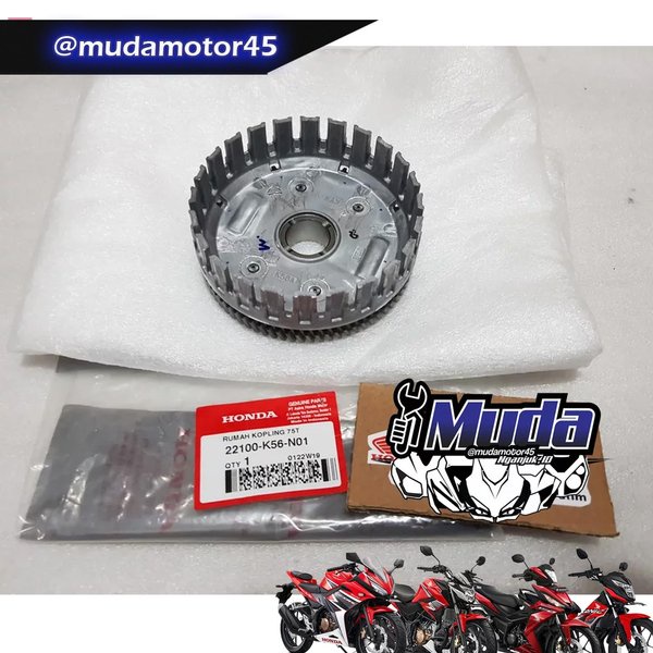 RUMAH KAMPAS KOPLING CBR150R CB150X CB150R SUPRA GTR SONIC K45G K3B WINNER X RS LED RONSEL 22100-K56