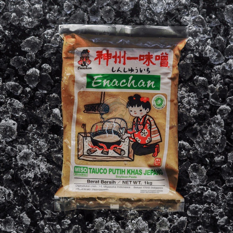 

Enachan Shiro Miso Paste / Tauco Putih Jepang 1 Kg