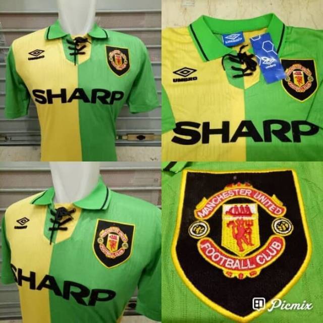 Jersey Bola MU away 1994 HQ go