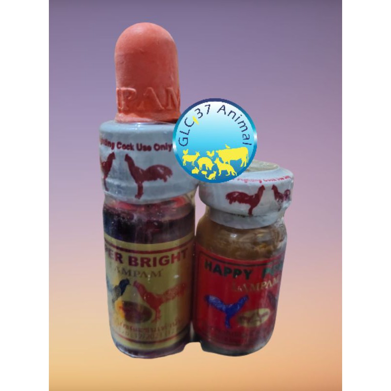 LAMPAM SUPER BRIGHT HAPPY POWER DOPING VIP SET IMPORT AYAM SIAP TARUNG
