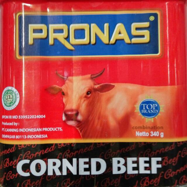 

Kornet sapi pronas 340gr