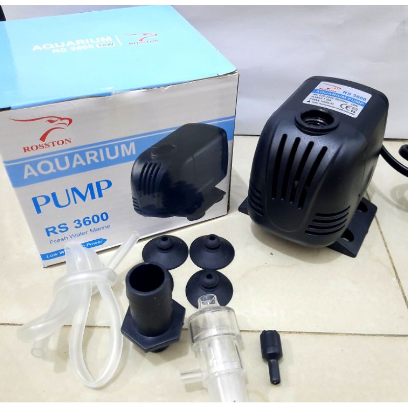 Promo termurah POMPA AQUARIUM KOLAM ROSSTON RS 3600