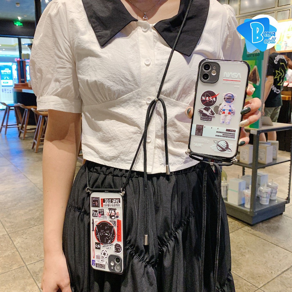 SS183 CASE SLINGCASE TALI LANYARD VIVO Y71 Y71I Y81 Y81C Y83 V5 LITE V5S Y65 Y69 Y91C Y1S BC1095