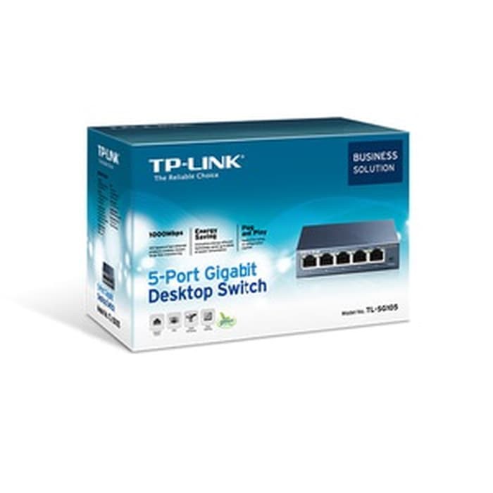 TPLINK TL-SG105 5-Port 10/100/1000Mbps Desktop Switch