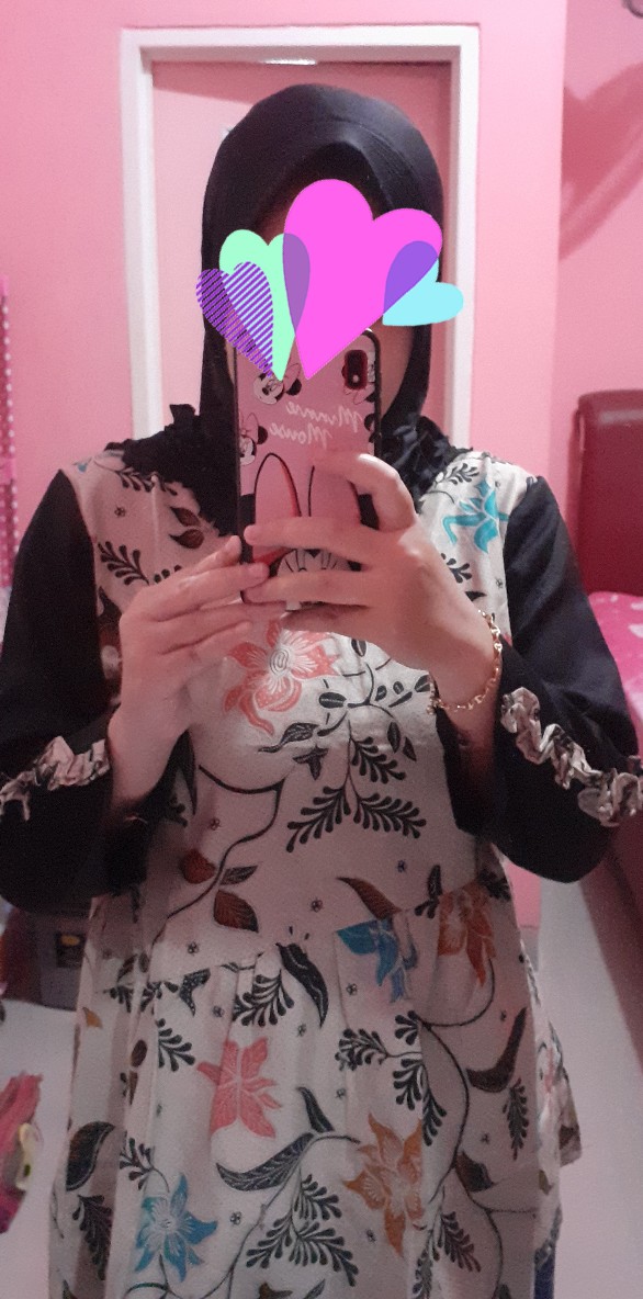 Batik Wanita Asj Sa Hrb026 Kenongo Kemeja Tosca Pendek