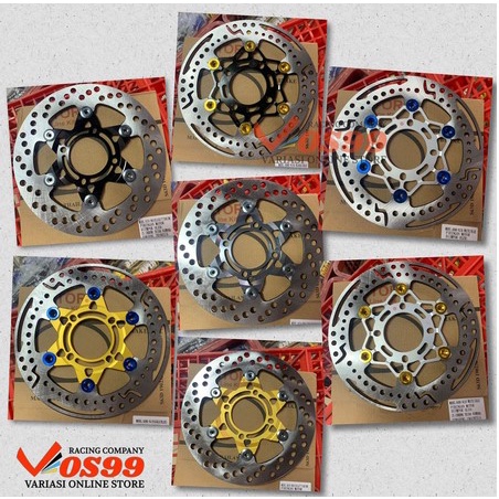 disk disc piringan cakram depan ROTOR 3 Dimensi floating 220mm beat vario scoopy mio mx fzr jupiter