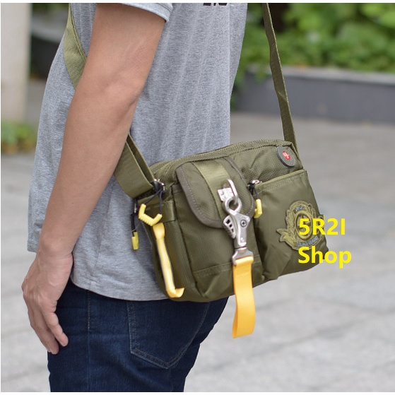 TAS SELEMPANG 5526 ORIGINAL TOUGH WARRIOR TOUGH WARRIOR SLINGBAG TAS ARMY TOUGH TOUGH WAISTBAG taktikal bag