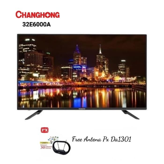Promo Changhong 32G4A LED TV [32 inch]2HDMI-2USB-1VGA+ Antena Px DA-1301NP Murah Banget