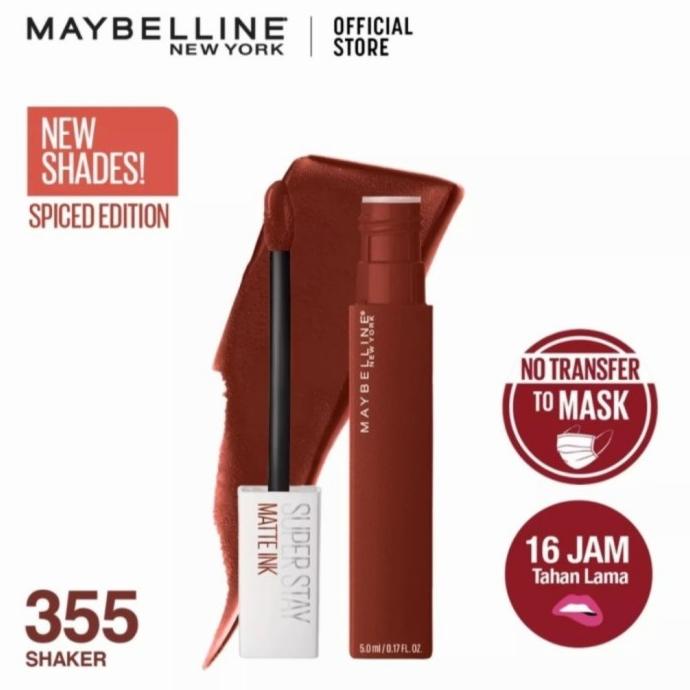 Maybelline Superstay Matte Ink - 355 Shaker