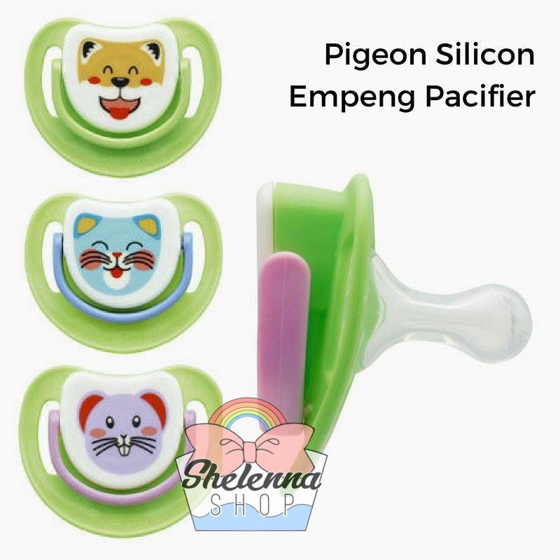 EMPENG PIGEON Mini Light SILICONE PACIFIER TANPA BOX uk 0m+ / step 2 / M