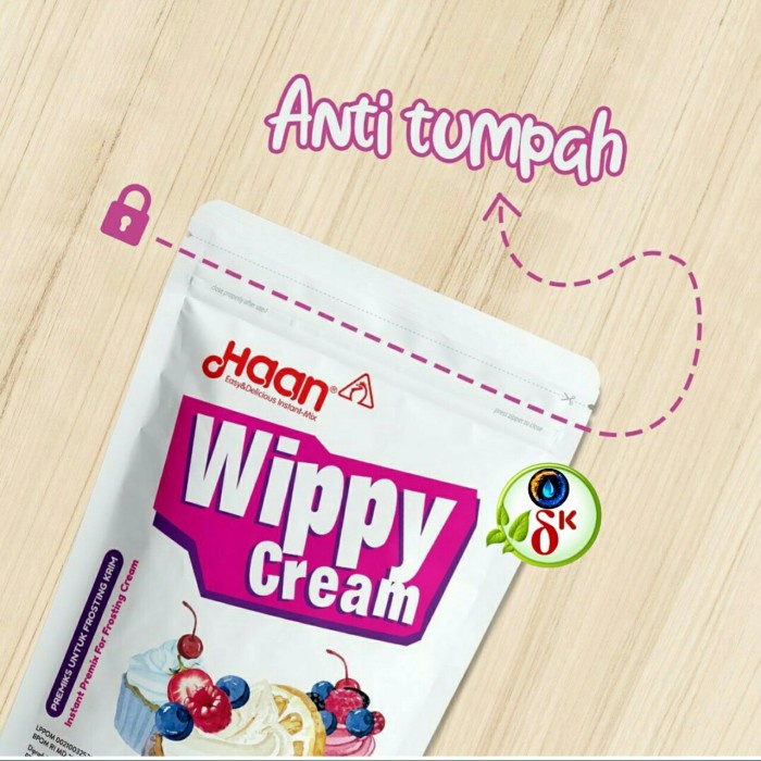 

ds20111w Wippy Cream Haan 200Gr Pouch Xz20X1Z11