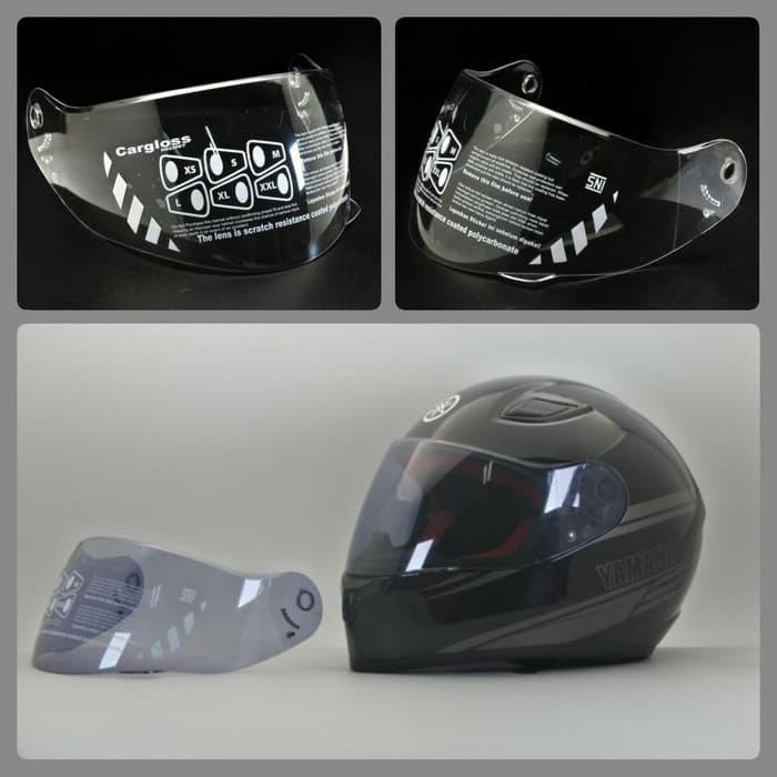 Exsclusive Kaca Helm, Visor Cargloss, Yamaha Nvl, Vixion, Mx King, R15, New Sport - Clear Best