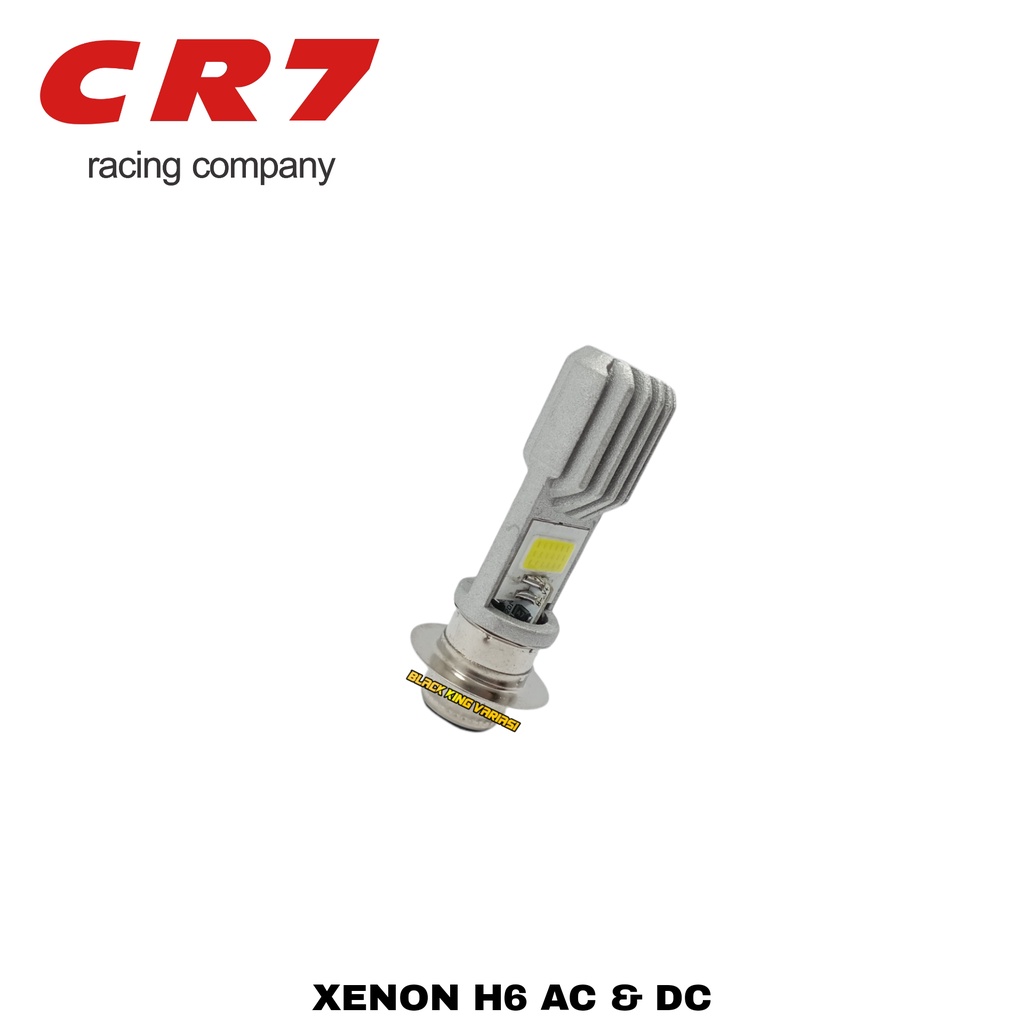 CR-4001B XENON LED BEBEK CR7 H6 AC/DC 8w+8w 6-30volt dual beam