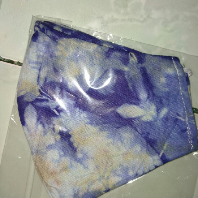 Masker Tie Dye / Masker Tie Dye / Masker Tay Dye / Masker 2 Ply Hand Made