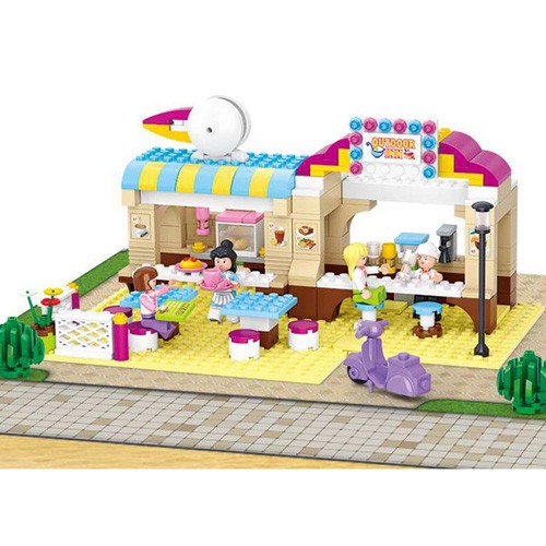 Lego Sluban M38-B0530 Outdoor Café