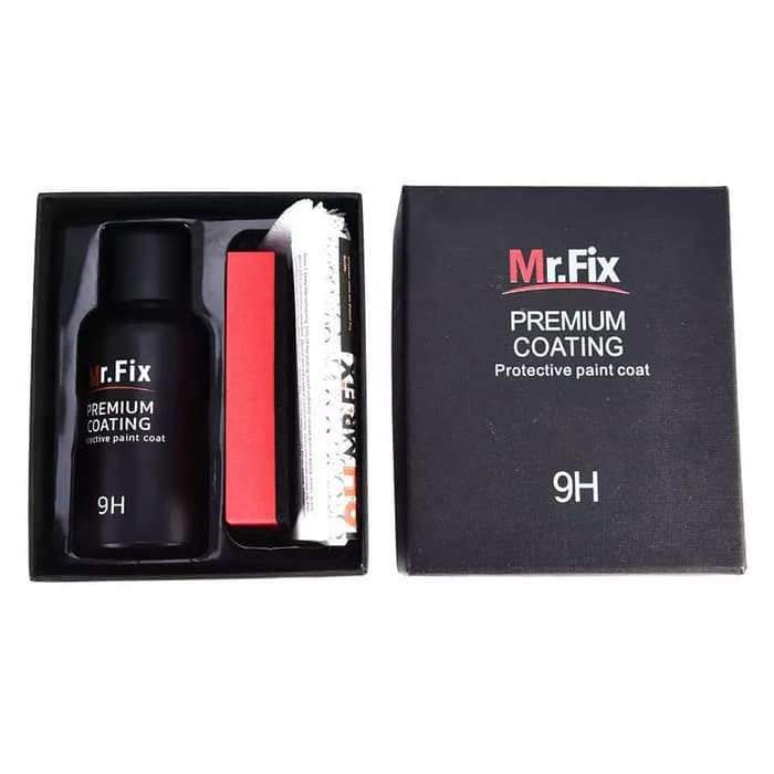 Cairan Pelindung Cat Mobil Mr-Fix9H Nano Coating Wax Glossy 100% Ori