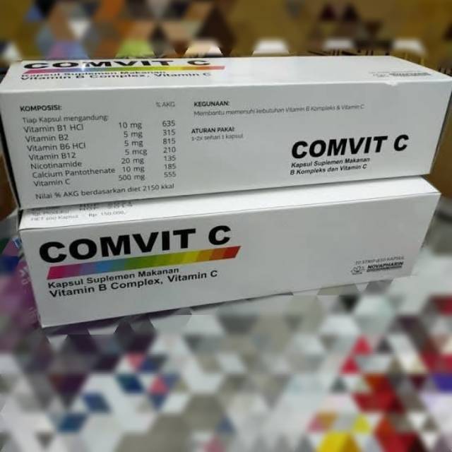 Comvit-C Suplemen & Vit. C + B kompleks