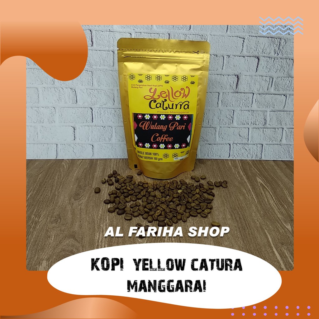 

Kopi Manggarai Yellow Caturra ukuran 250 gram cocok diminum saat mulai beraktivitas
