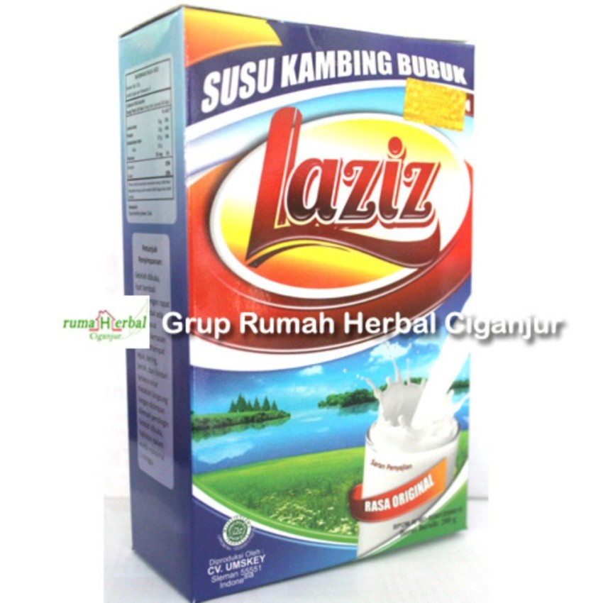 Laziz Susu kambing Rasa Original isi 200 gr