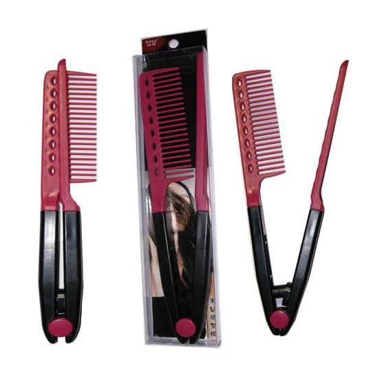 Sisir Lipat Huruf V Pelurus Rambut