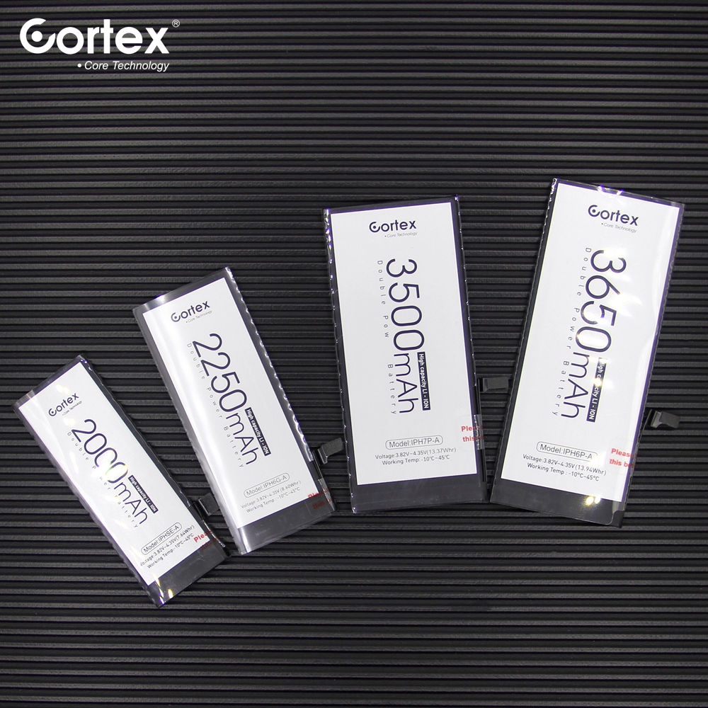 Cortex duoble Power 2IC Baterai High Capacity Original Battery Batre Batrai