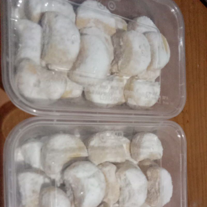 

kue putri salju mente keju