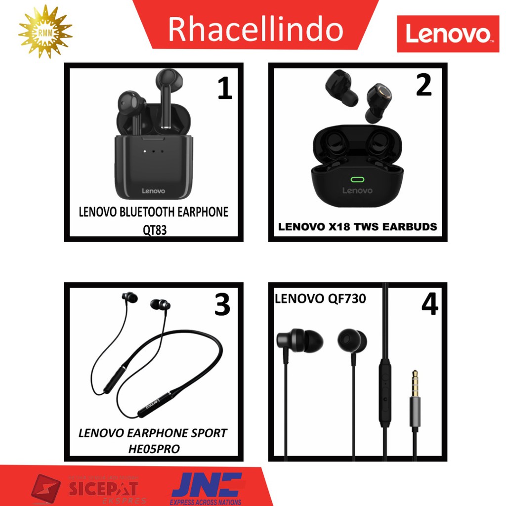 Henset Bluetooth // Earphone Bluetooth // Earphone lenovo orginal high qualitity sound ever