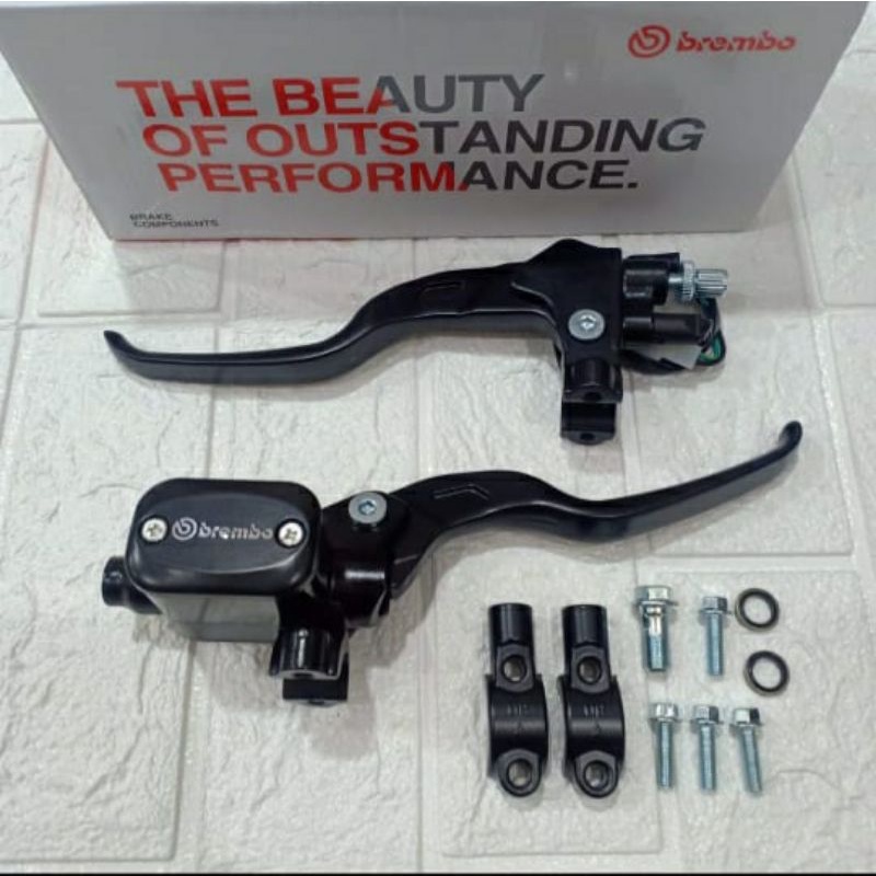 Master rem kopling - handle tuas rem tabung kotak model rcb motor Vixion - Byson - CB150R - satria F