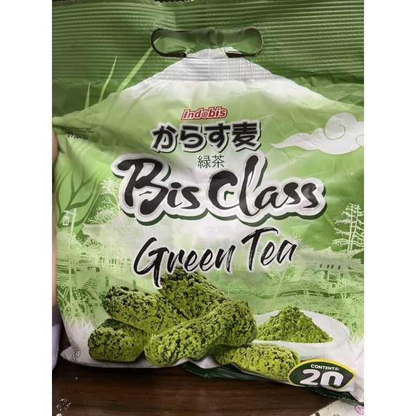 

BISKUIT OAT CRACKER GREENTEA @20PCS