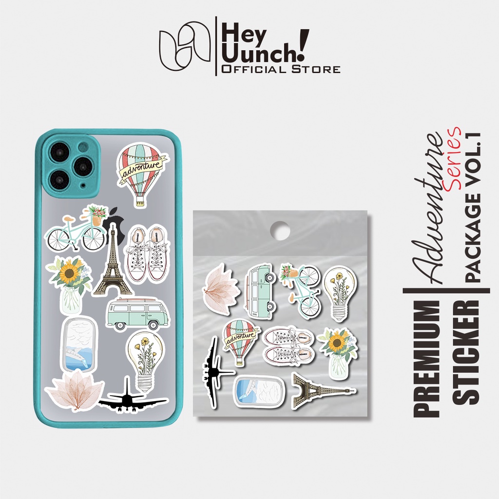 

10Pcs Stiker Sticker Aesthetic Bujo Craft For Case Laptop Handphone Tumblr Notebook Skateboard || ADVENTURE Vol.1