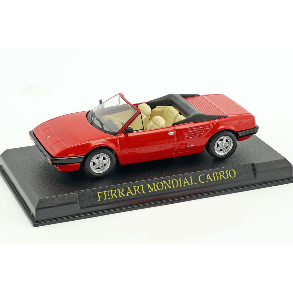 Diecast - Ferrari Mondial Cabriolet red By Altaya Miniatur