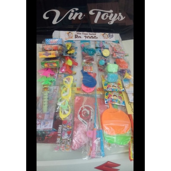 Rentengan mainan serba 2000