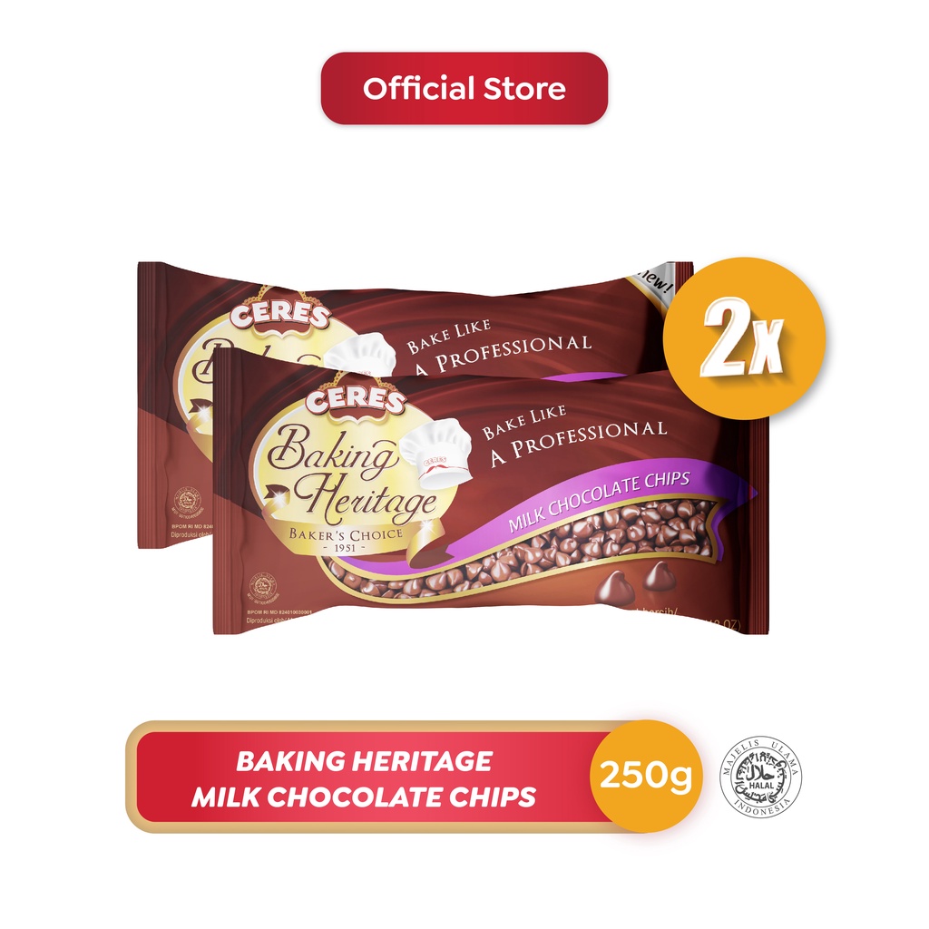 

Ceres Baking Heritage Milk 250 g x 2 pcs