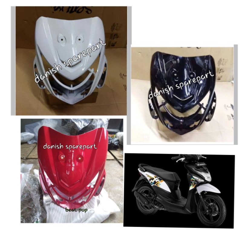 tameng depan honda beat pop / cover body depan beat pop / bodi depan beat pop