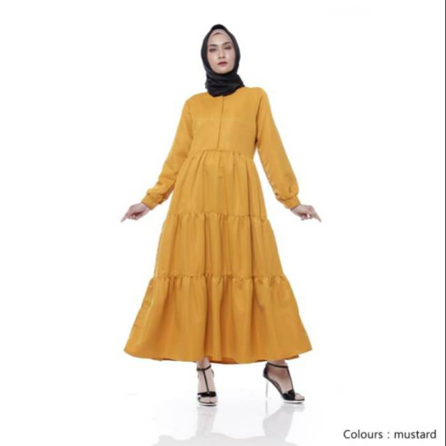 Baju Gamis Wanita | Alana Maxi Dress | Gamis Syari Muslim