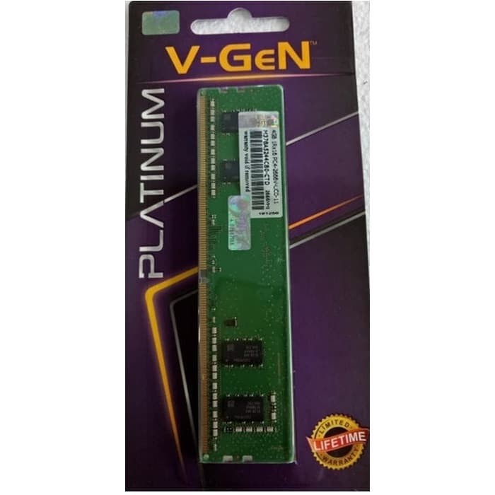 Ram PC VGeN DDR4 4gb 8gb 16gb PC21300 2666Mhz V-GeN Longdimm Platinum