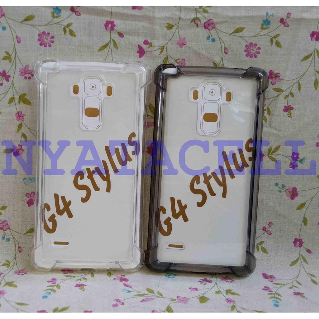 Case Anticrack Fiber LG G4 Stylus /Soft Hard Casing Cover