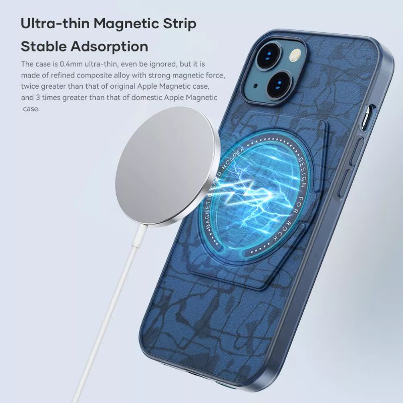 ROCK iPhone 13 / Pro / Max Moca Magnet Protection Case With Stand Holder